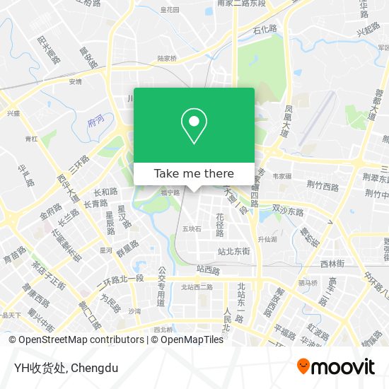 YH收货处 map