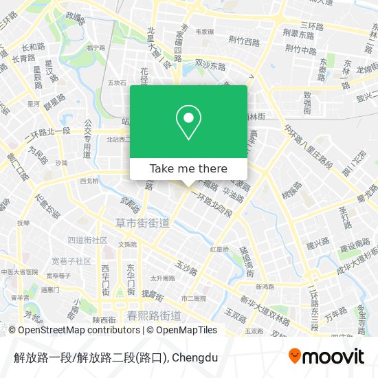 解放路一段/解放路二段(路口) map