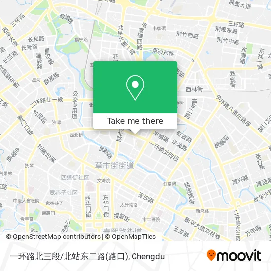 一环路北三段/北站东二路(路口) map