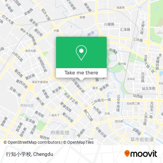行知小学校 map