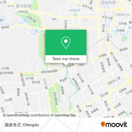 颜家鱼庄 map