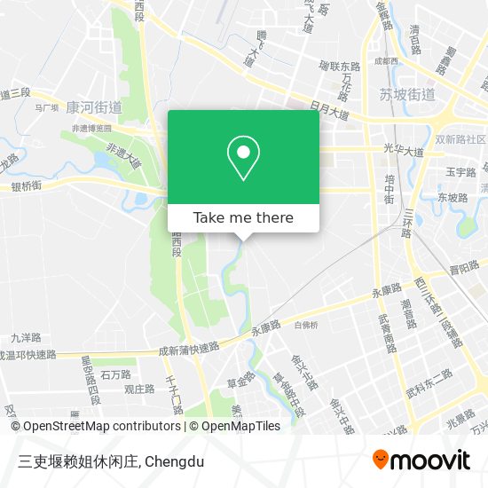 三吏堰赖姐休闲庄 map