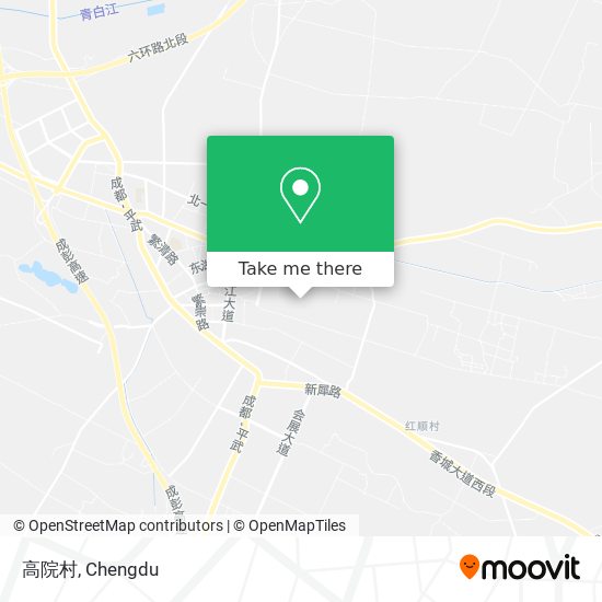 高院村 map