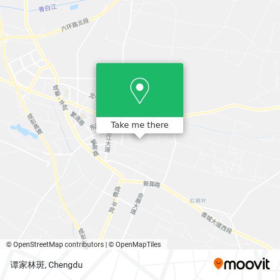 谭家林斑 map