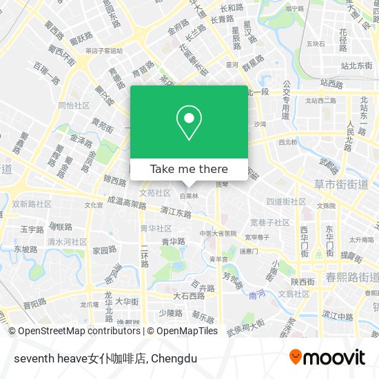 seventh heave女仆咖啡店 map