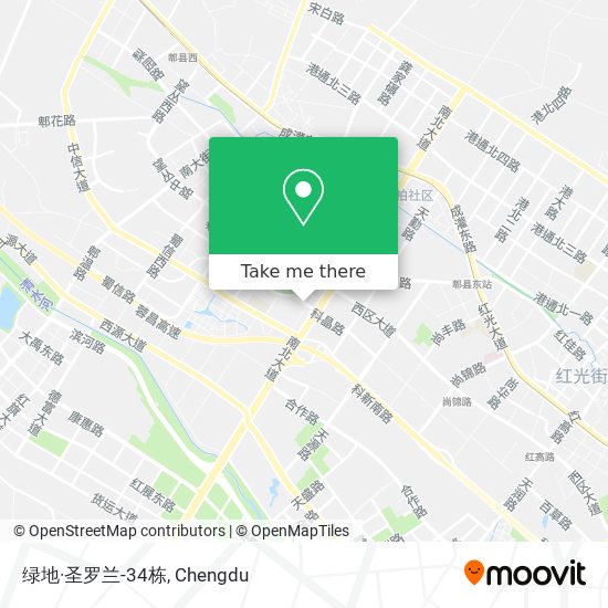 绿地·圣罗兰-34栋 map