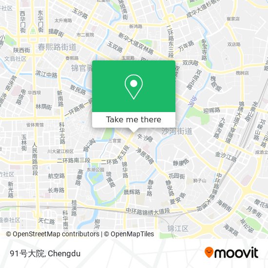 91号大院 map