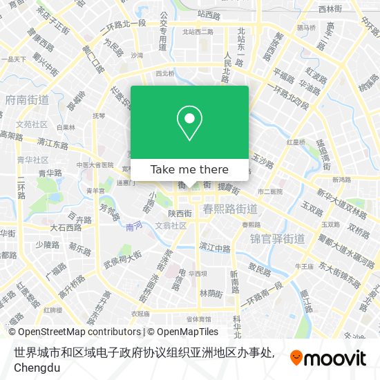 世界城市和区域电子政府协议组织亚洲地区办事处 map