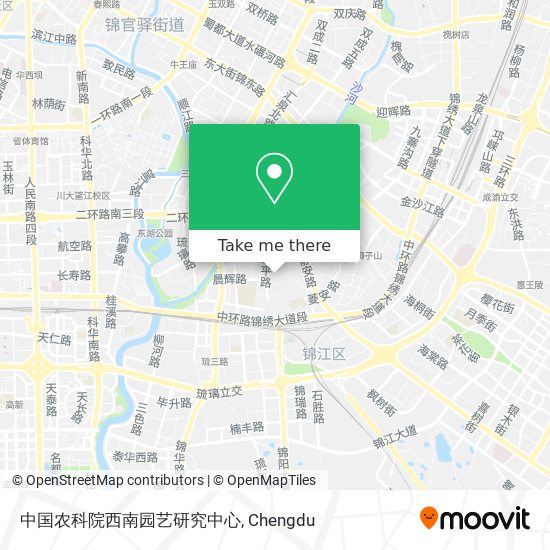 中国农科院西南园艺研究中心 map