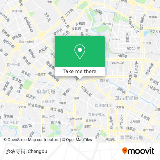 乡农寺街 map