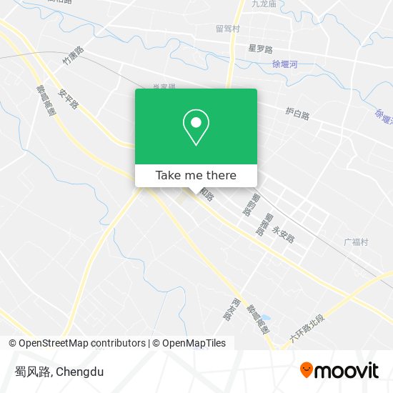 蜀风路 map