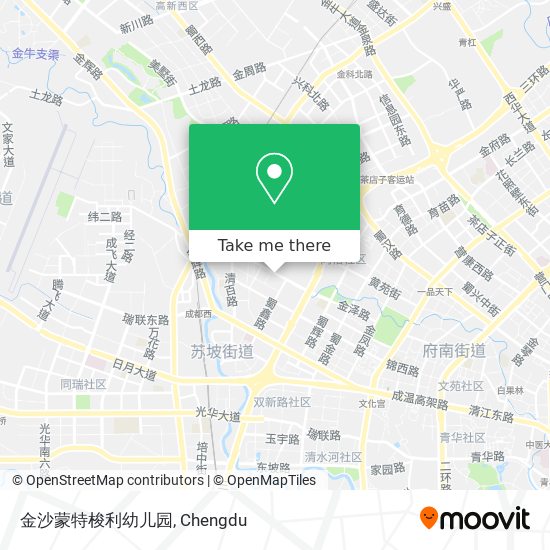 金沙蒙特梭利幼儿园 map