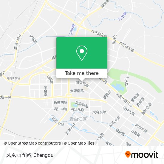 凤凰西五路 map