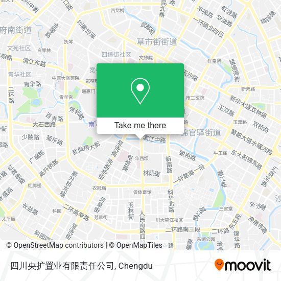四川央扩置业有限责任公司 map