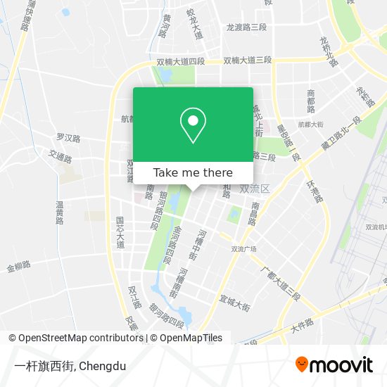 一杆旗西街 map