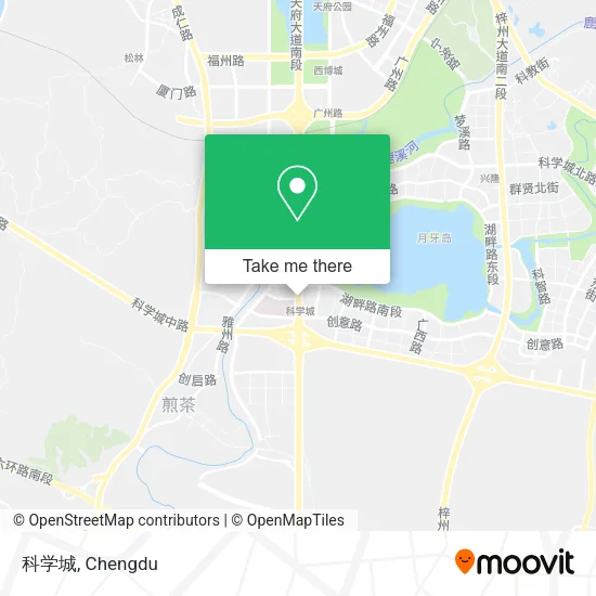 科学城 map