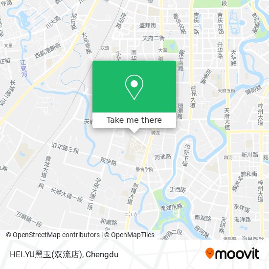 HEI.YU黑玉(双流店) map