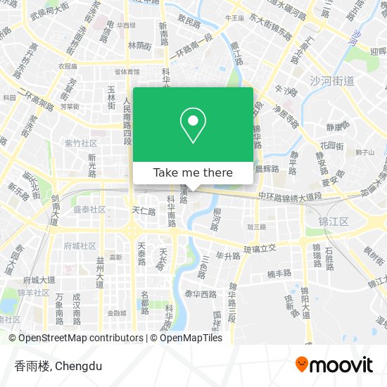 香雨楼 map