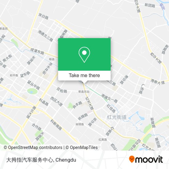 大拇指汽车服务中心 map