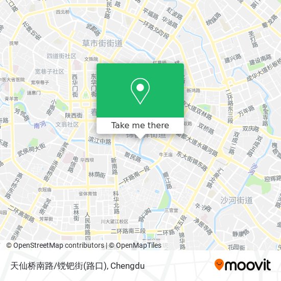 天仙桥南路/镋钯街(路口) map