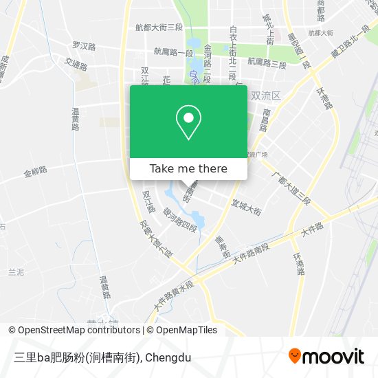 三里ba肥肠粉(涧槽南街) map