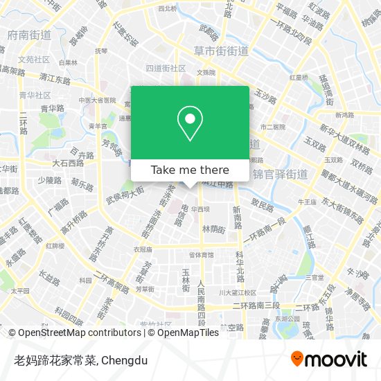老妈蹄花家常菜 map