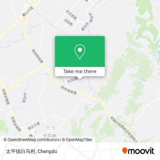 太平镇白马村 map