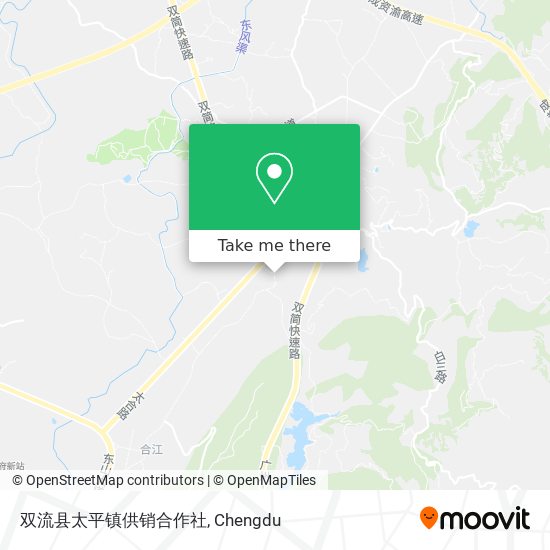 双流县太平镇供销合作社 map
