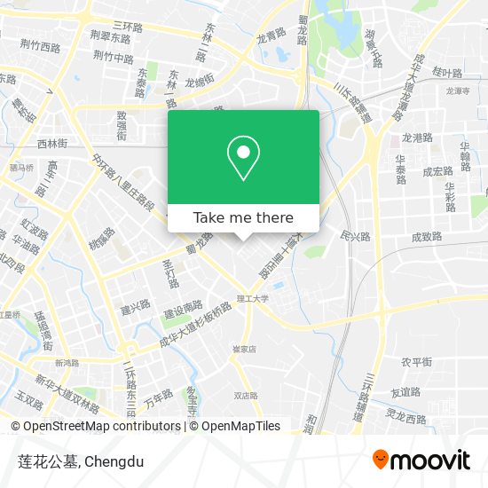 莲花公墓 map