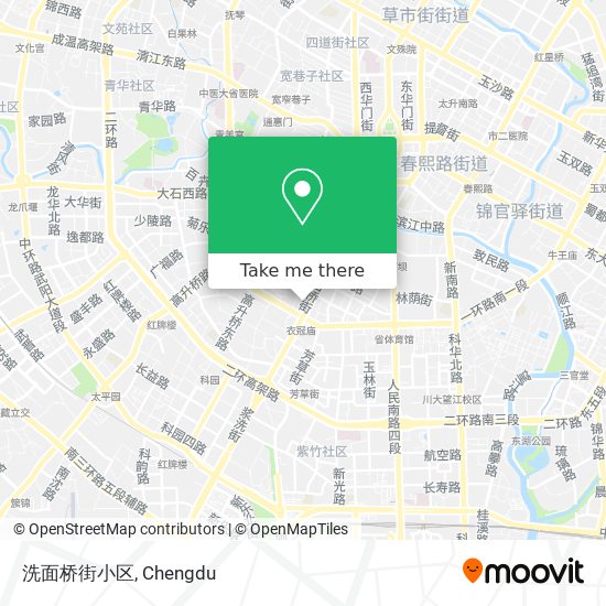 洗面桥街小区 map