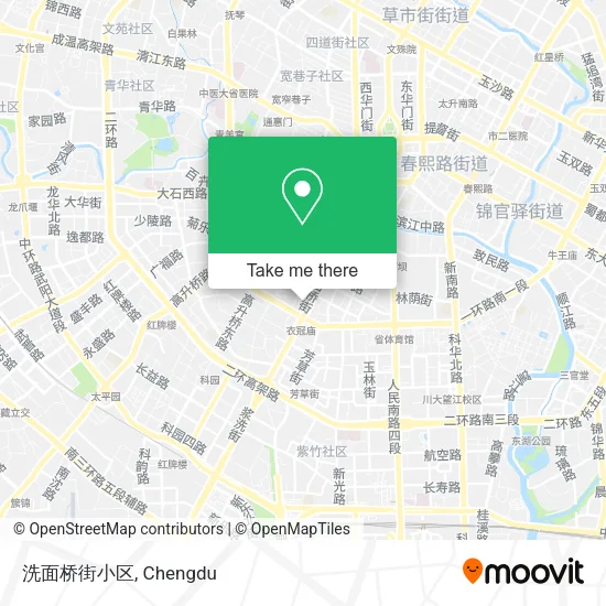 洗面桥街小区 map