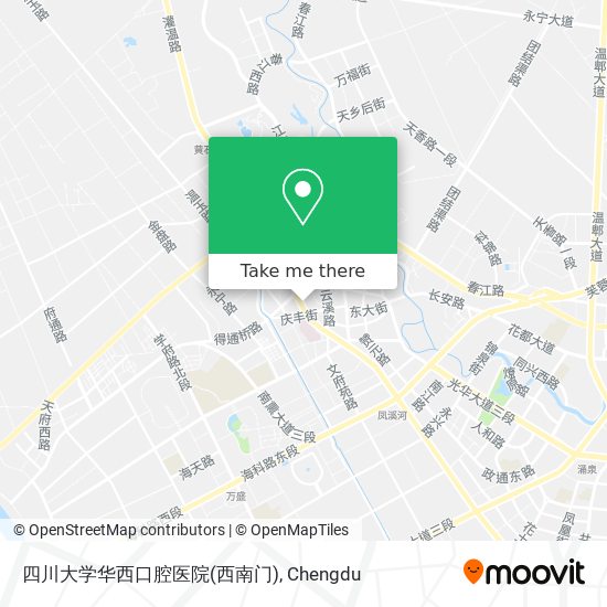 四川大学华西口腔医院(西南门) map
