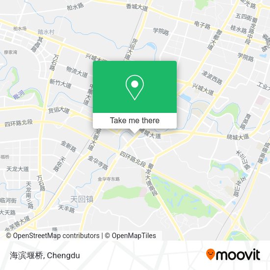 海滨堰桥 map