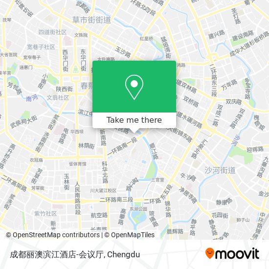 成都丽澳滨江酒店-会议厅 map