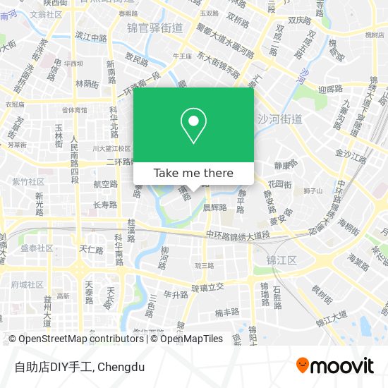 自助店DIY手工 map