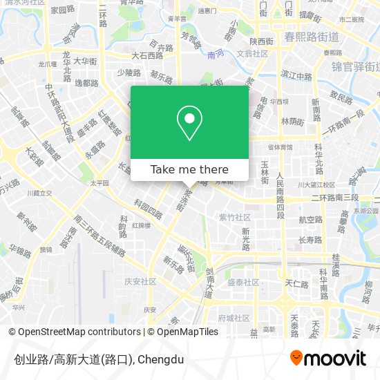 创业路/高新大道(路口) map