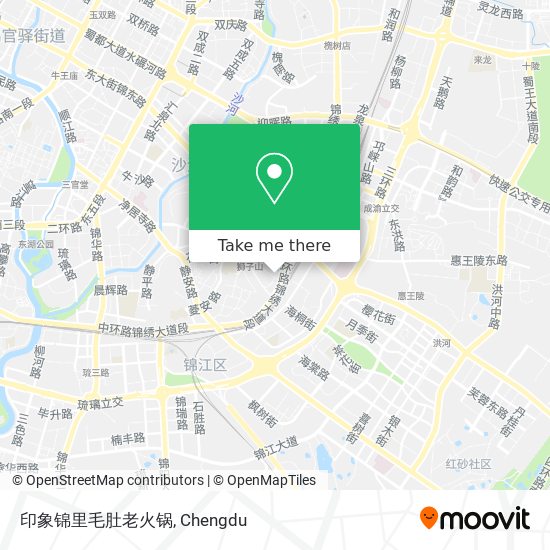 印象锦里毛肚老火锅 map