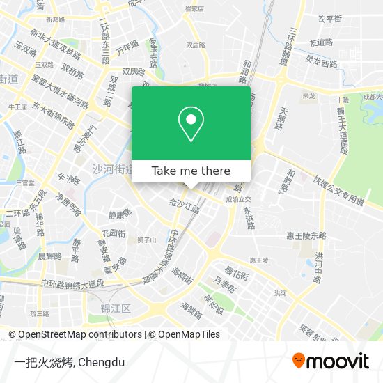 一把火烧烤 map