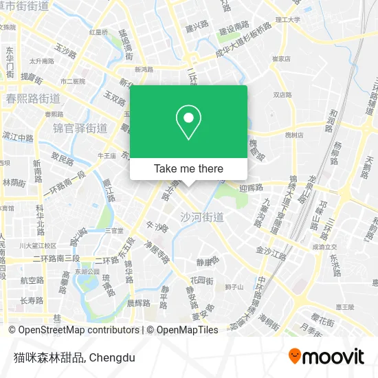 猫咪森林甜品 map