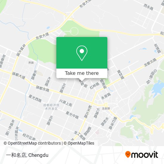 一和名店 map