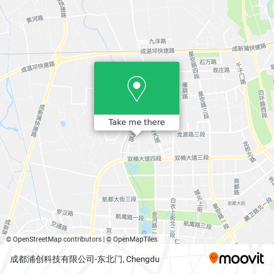 成都浦创科技有限公司-东北门 map