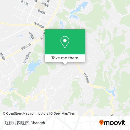 红旗村四组南 map