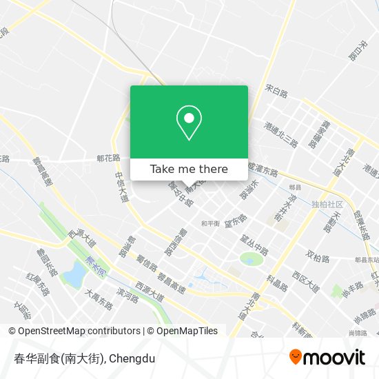 春华副食(南大街) map