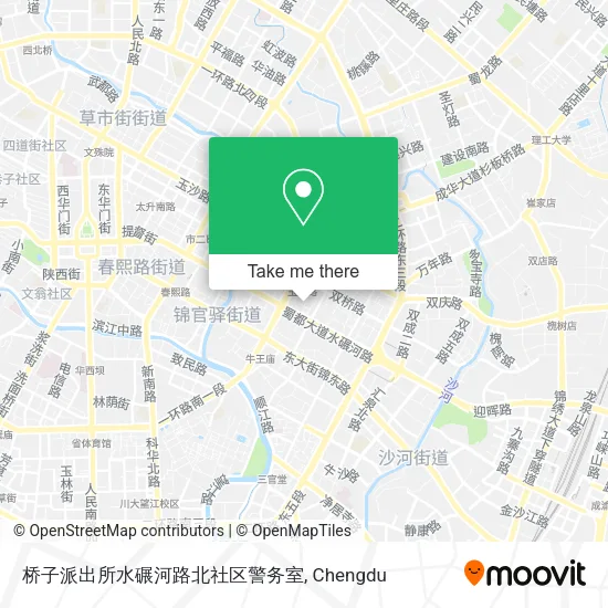 桥子派出所水碾河路北社区警务室 map