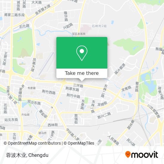 蓉波木业 map
