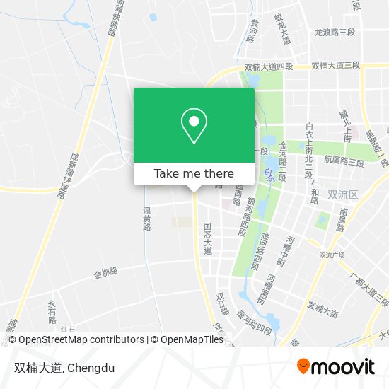 双楠大道 map