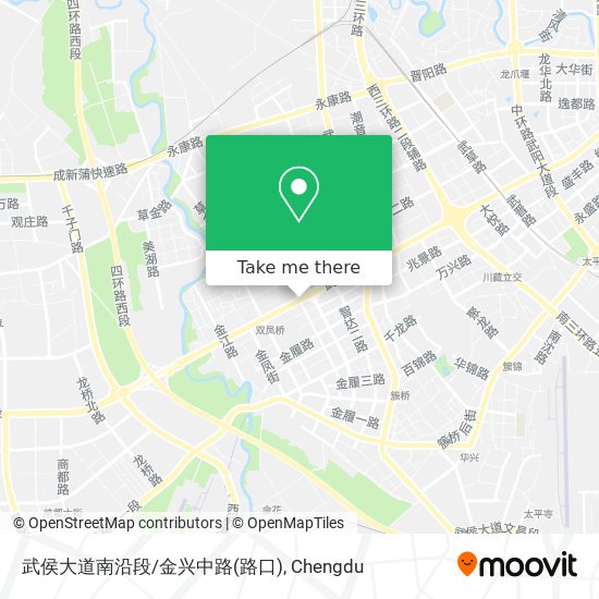 武侯大道南沿段/金兴中路(路口) map