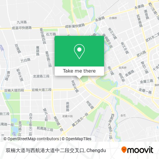 双楠大道与西航港大道中二段交叉口 map