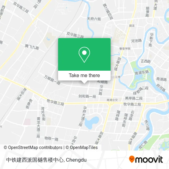 中铁建西派国樾售楼中心 map