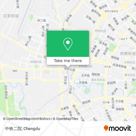中铁二院 map